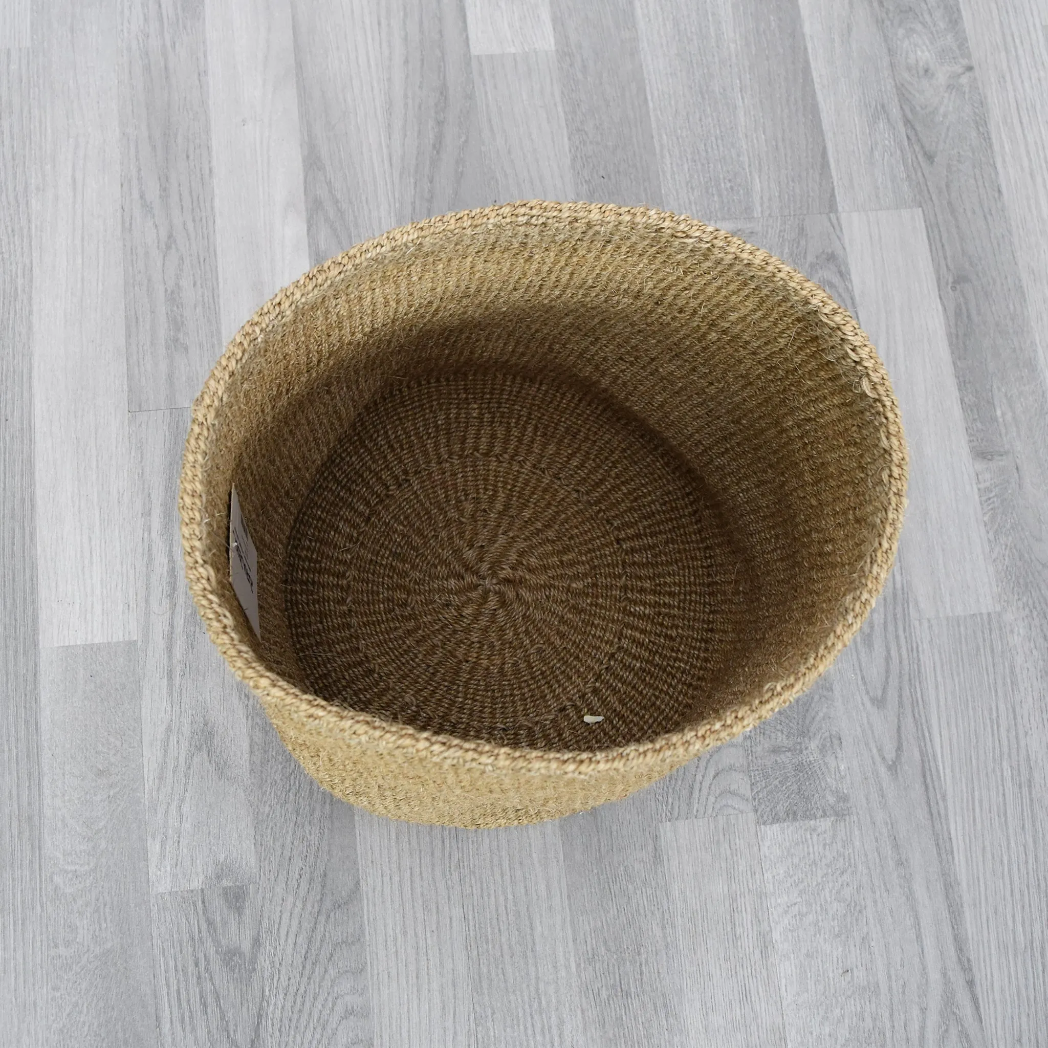 Kenyan Basket - Sisal Basket - KB46 - 12"