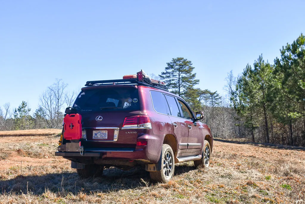 LFD Off Road 3/4 Roof Rack - Stainless Steel - LC200 and LX570